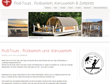 Tablet Screenshot of floss-tours.de